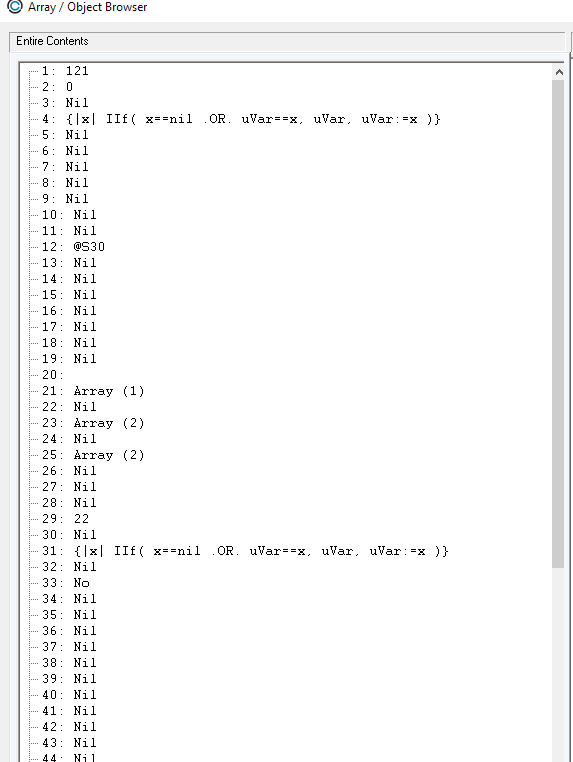 get from modified command